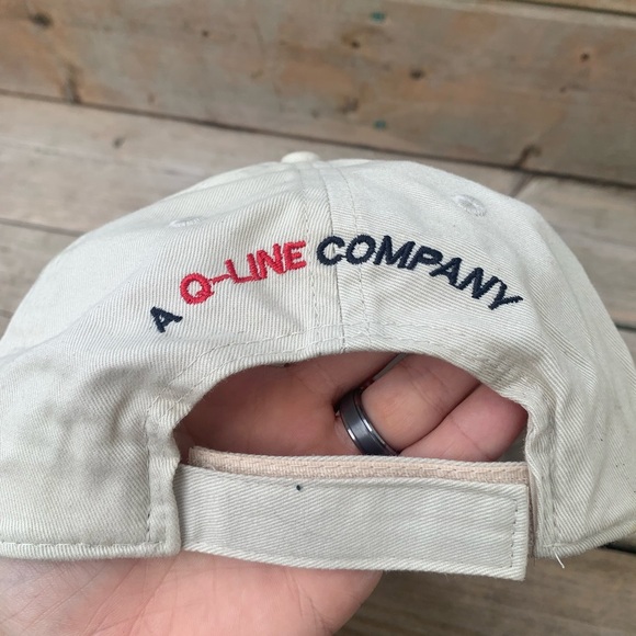 💛 Q-Link Transportation Services Adjustable Baseball Cap Tan Embroidered Logo - Picture 5 of 6